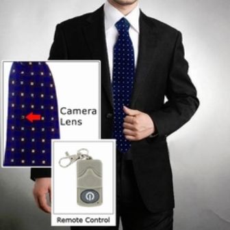 Spy Tie Hidden Recorder Camera 8G