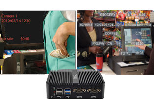 IP Text Interface for POS Cash Register & ATM and Overlay Text on NVR/IP Camera Video