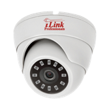 HD 5MP Dome CCTV Security Coax Camera w/ Metal Housing AHD +TVI+CVI+ / 2000 + TVL Analog Infrared Indoor/Outdoor Color D/N