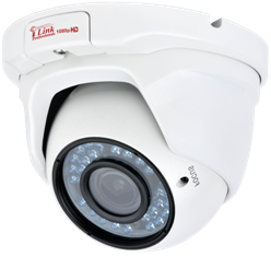 1/2.9'' Sony Exmor HD 1080P / 2000+ TVL Analog Dome 2.8~12mm Vari-focal Lens, Infrared Weather/Waterproof Color D/N