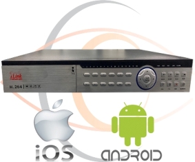 HD Security Camera DVR NVR 5 in 1 (AHD +TVI+CVI+CVBS / 2000 + TVL Coax+Network Analog/IP) 5MP Standalone 16 Port