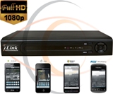 HD Security Camera DVR NVR Tribrid (Network Analog/IP) 1080p Standalone 4 Port