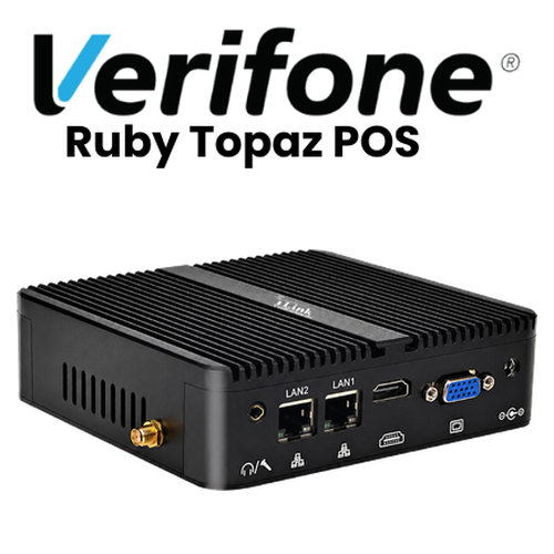 Verifone Ruby Topaz POS text inserter kit